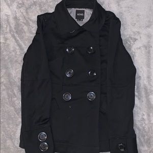 XOXO Black Peacoat